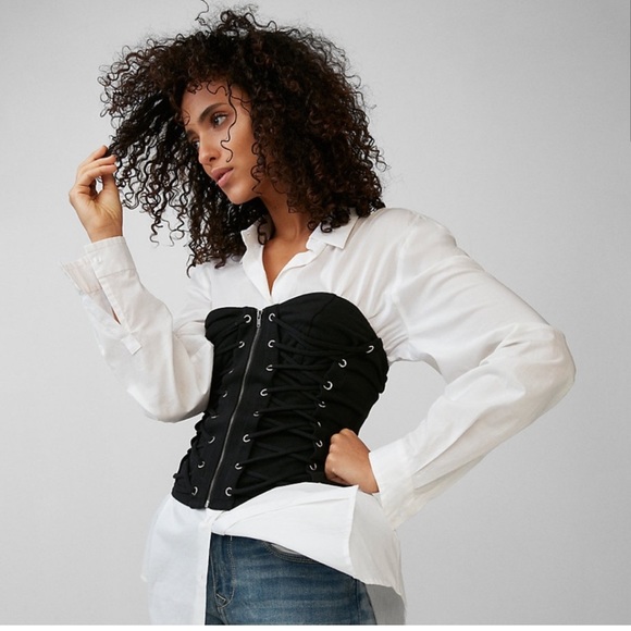 zip up corset